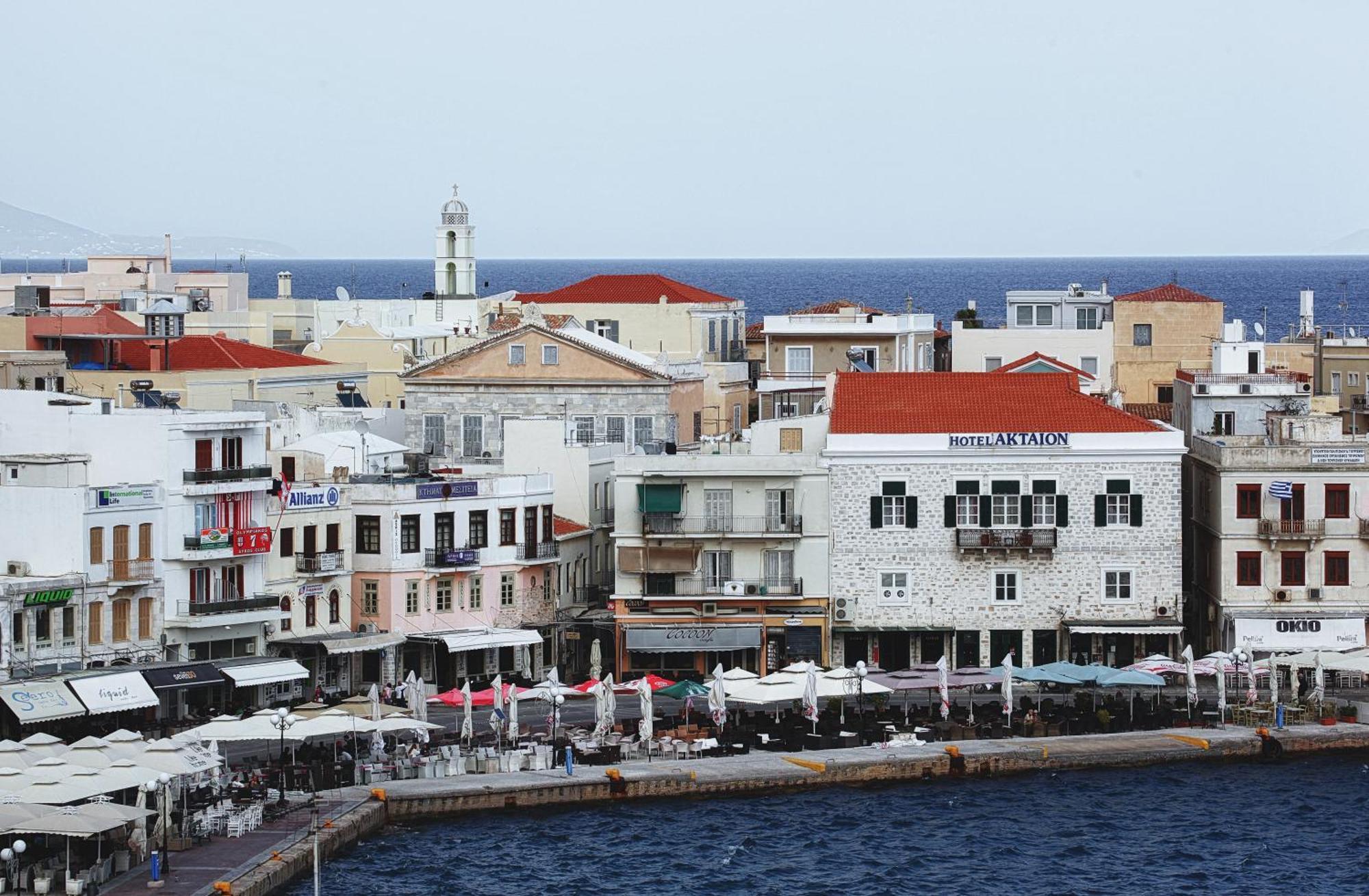 Hotel Aktaion Syros Ermoupoli Luaran gambar